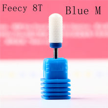 Load image into Gallery viewer, Milling Cutter For Manicure Ceramic Mill Manicure Machine Set Cutter For Pedicure Electric Nail Files Nail Drill Bit Feecy