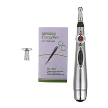 Load image into Gallery viewer, Electronic Acupuncture Pen Meridians Laser Acupuncture Machine Magnet Massager Chinese Therapy Handheld Acupoint Massage Stick 0